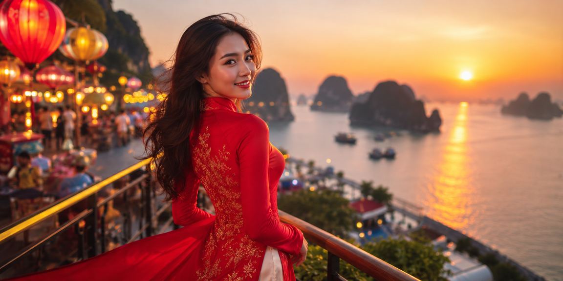 Người chơi trải nghiệm ứng dụng casino vov1 tại vịnh Hạ Long